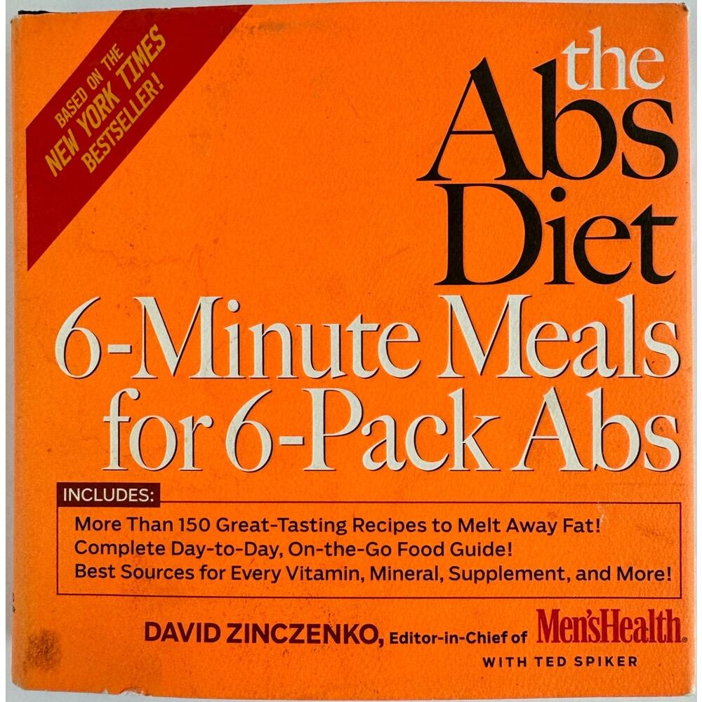 The Abs Diet 6-Mintue Meals for 6-Pack Abs by David Zinczenko (Hardcover)